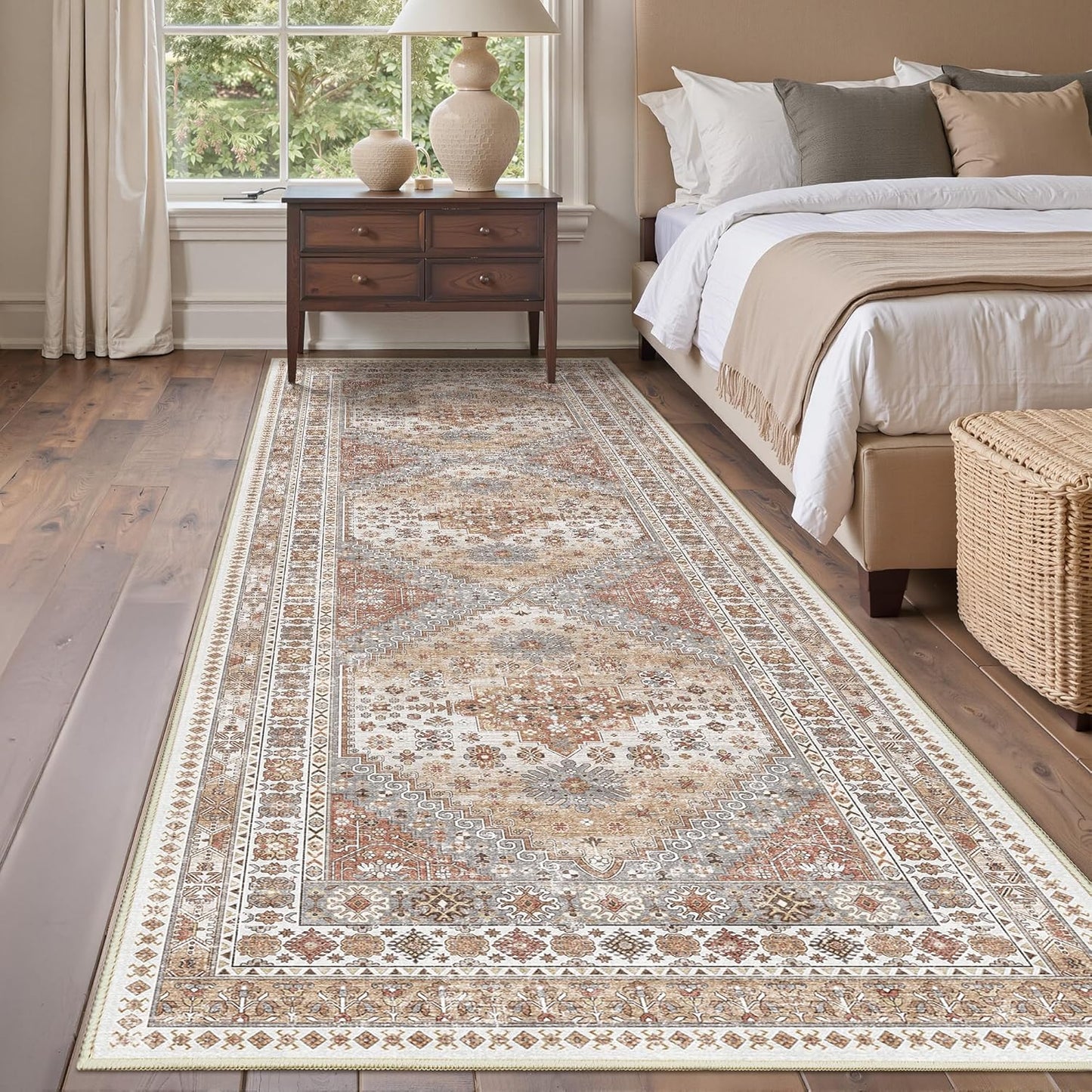 3x10 Runner Rug Non Slip Washable for Entryway and Hallway