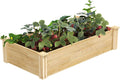 Greenes Fence Original Cedar Raised Garden Bed 2ft x 4ft (3-Pack)