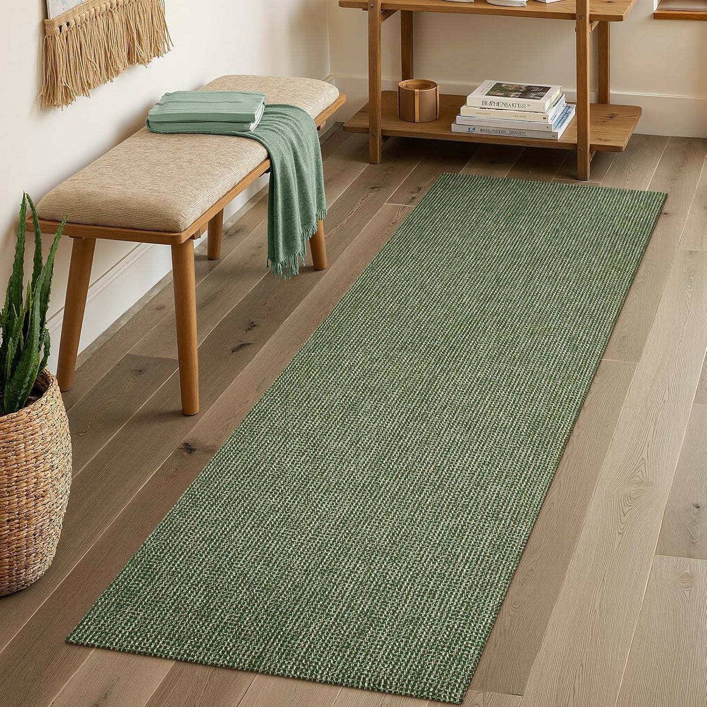 Uphome Kitchen Runner Rug 2x6 Washable Non Slip Boho Design