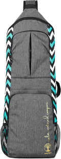 Yoga Mat Bag Carrier Fits Most Mats - Padded Crossbody with Pockets