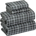 Bliss Casa 4 Piece Cotton Flannel Sheets Full Size - Warm & Extra Soft