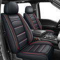 Seat Covers Fit for Ford F150 Crew Cab Front Pair - Durable Redline