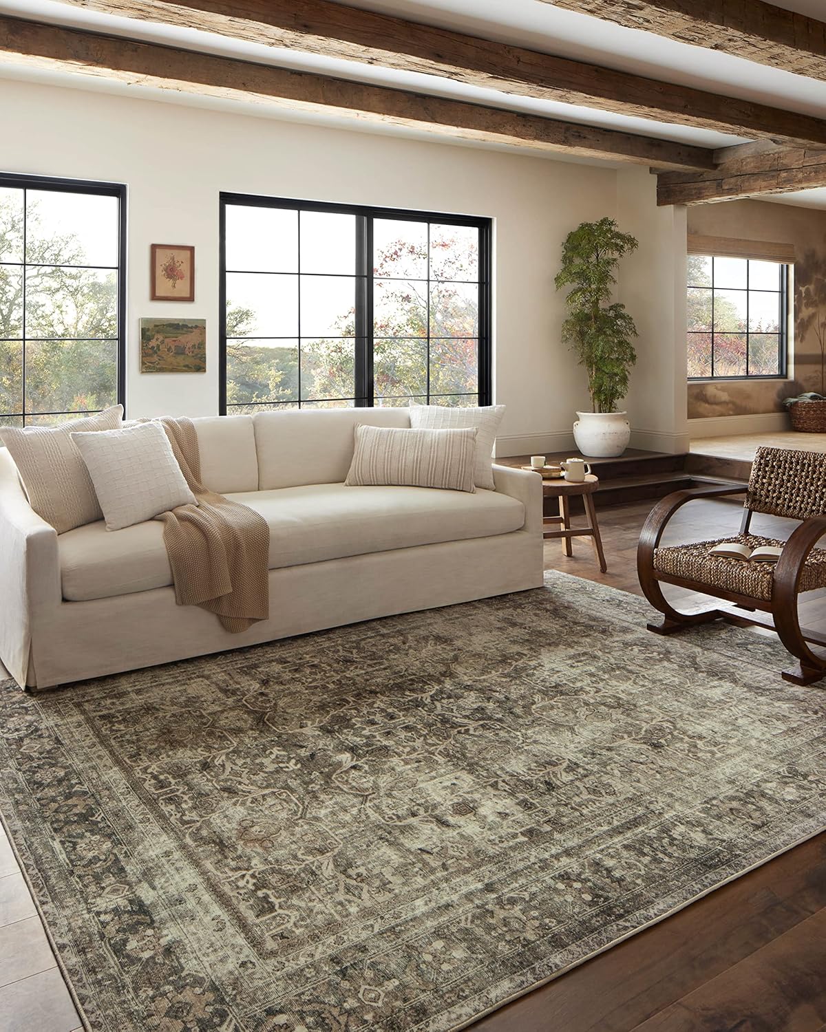 Magnolia Home Sinclair Collection Rug - Stylish and Washable