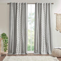 Boho Curtains for Bedroom & Living Room - Light Filtering Cotton