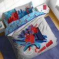 Spiderman Kids Comforter Set Full Size - Soft 7-Piece Bedding