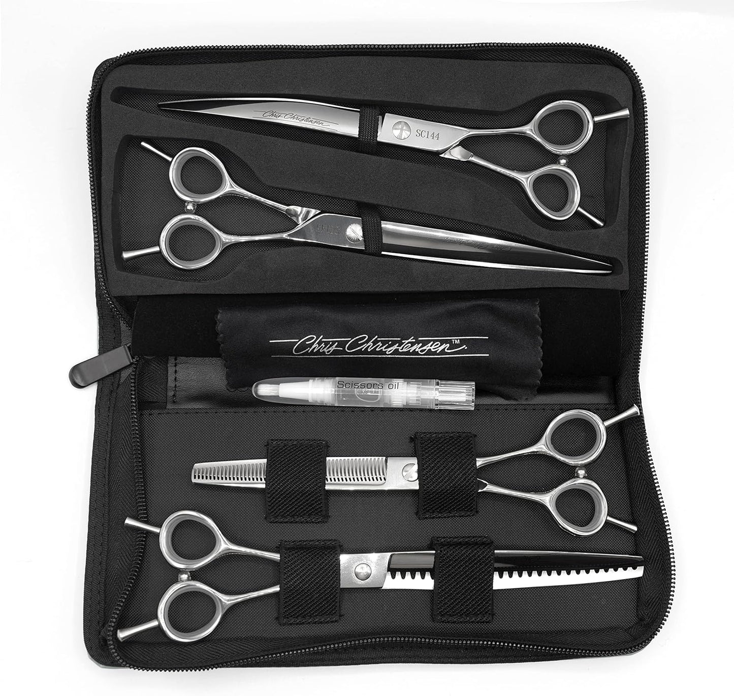 Chris Christensen Classic Series Grooming Shears Full Set Review