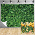 Green Leaves Backdrop - Nature Greenery Polyester Photography
