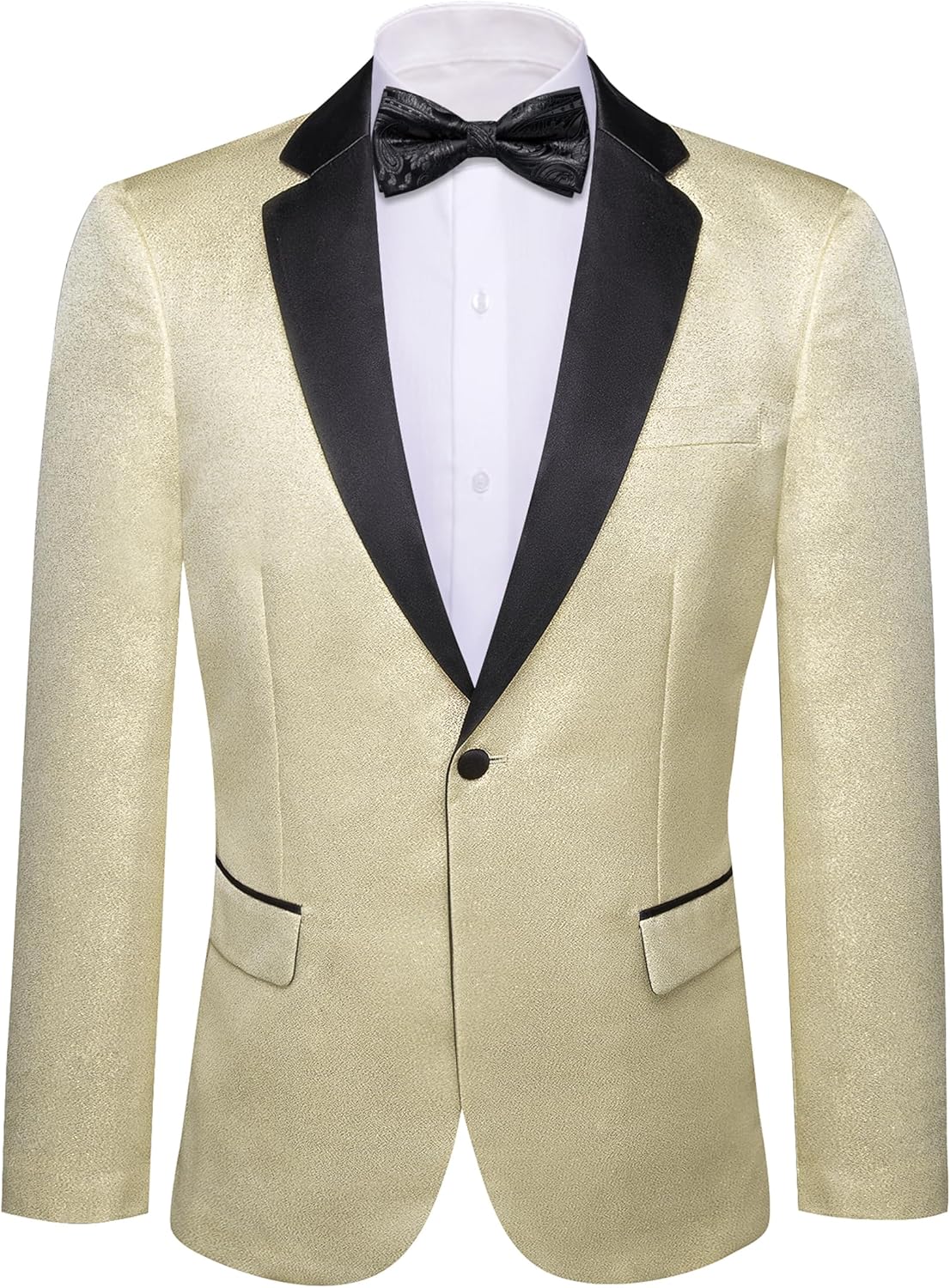 Barry.Wang Blazer for Men Paisley Sport Coat Lightweight Jacket