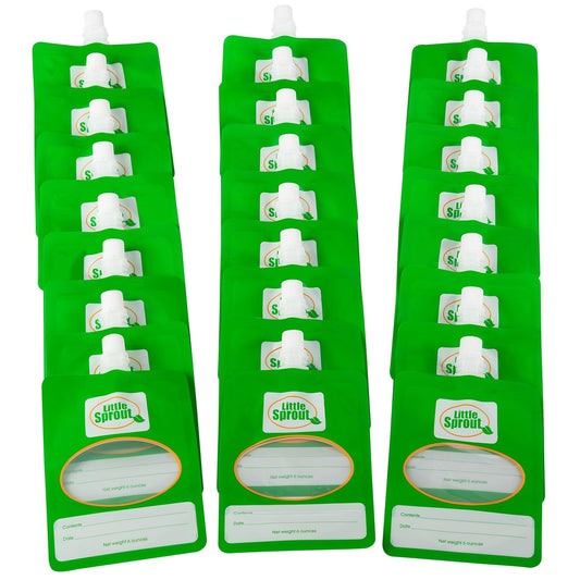 Organic Homemade Baby Food Pouches- 24 Pack