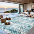 Area Rugs 10x12 Living Room Washable Rug Modern Abstract - Soft