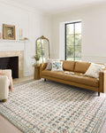 Rifle Paper Co. Eden Lattice Ivory 2ft 6in x 7ft 6in Runner Rug - Soft