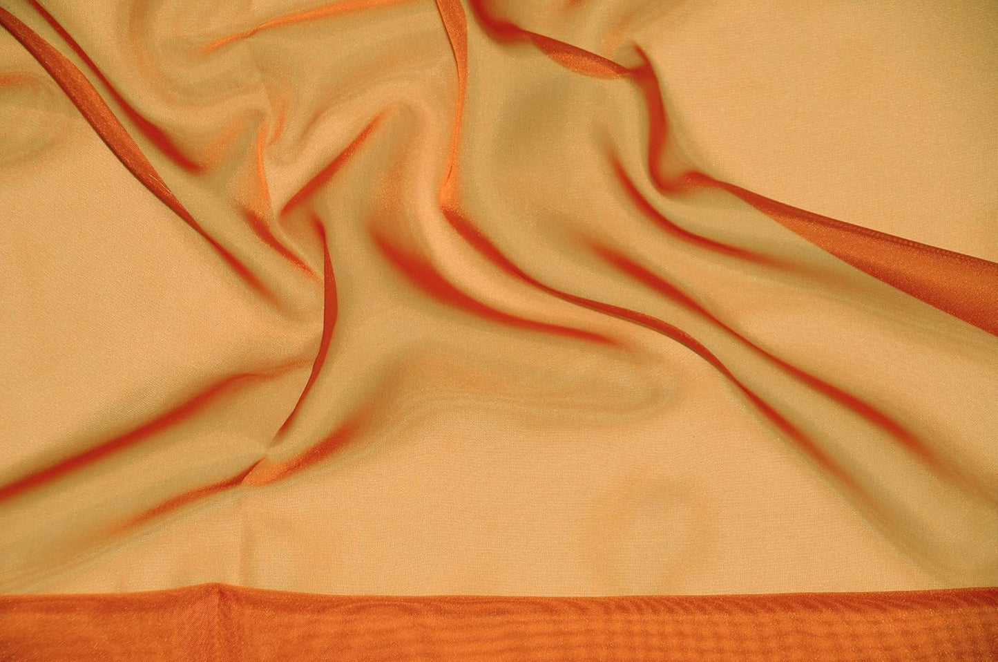 120in Wide Sheer Voile Chiffon Fabric for Elegant Draping