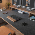 Large Felt Desk Mat 47.2in x 23.6in - Full Table Non-Slip Pad