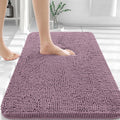 Chenille Bath Rug 30x20 - Soft, Absorbent Quick-Dry Bath Mat