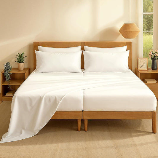 Casa Platino Split King Sheets Set for Ultimate Comfort