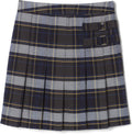 Girls' Adjustable Waist Pleated-Front Two-tab Scooter - School Ready