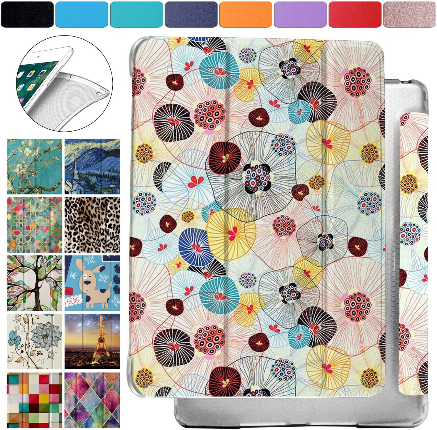 DuraSafe iPad Mini 3/2/1 Case with Dual Angle Stand & Protection