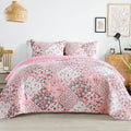 Whale Flotilla Reversible Patchwork Quilt Full Queen Size