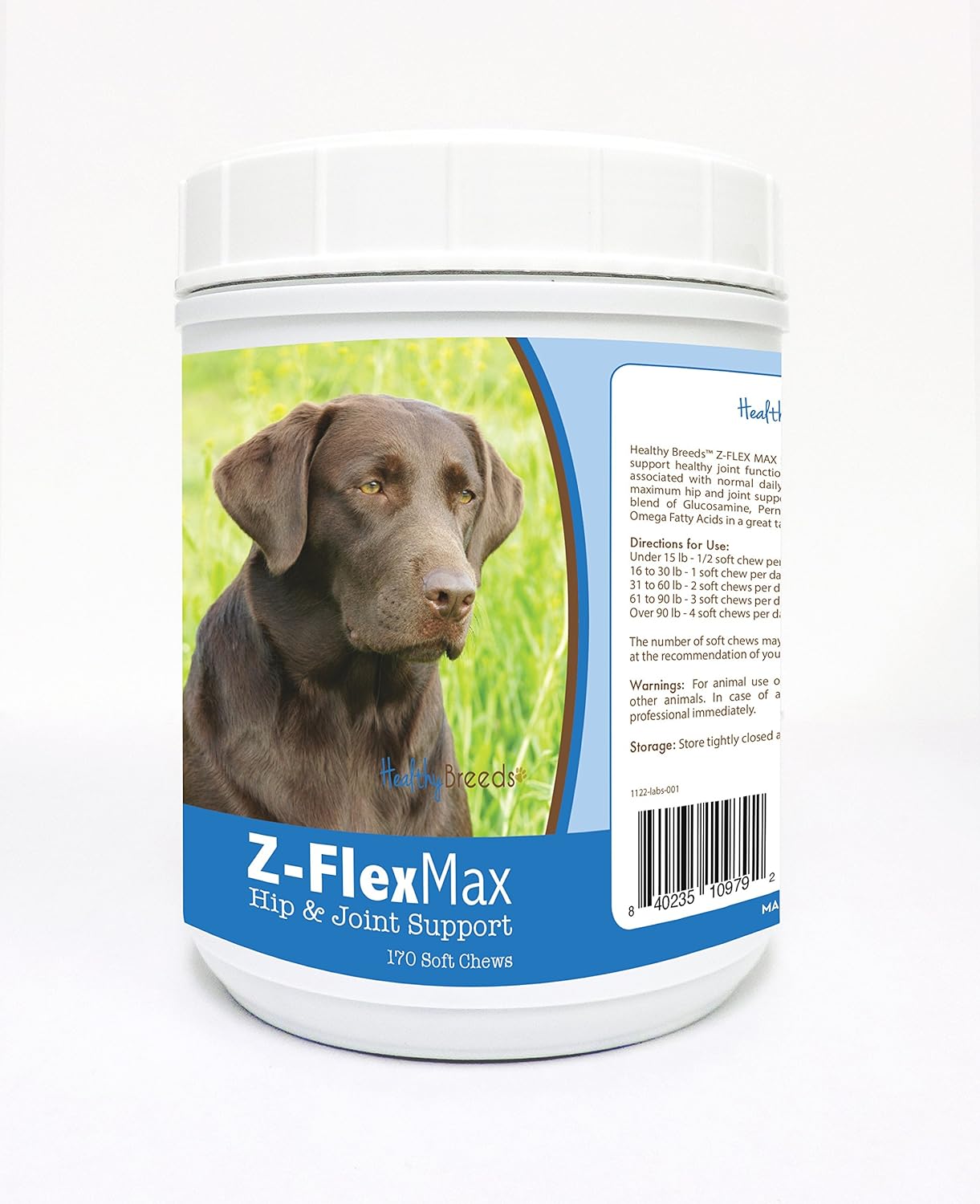 Healthy Breeds Labrador Retriever Z-Flex Max Hip and Joint Chews