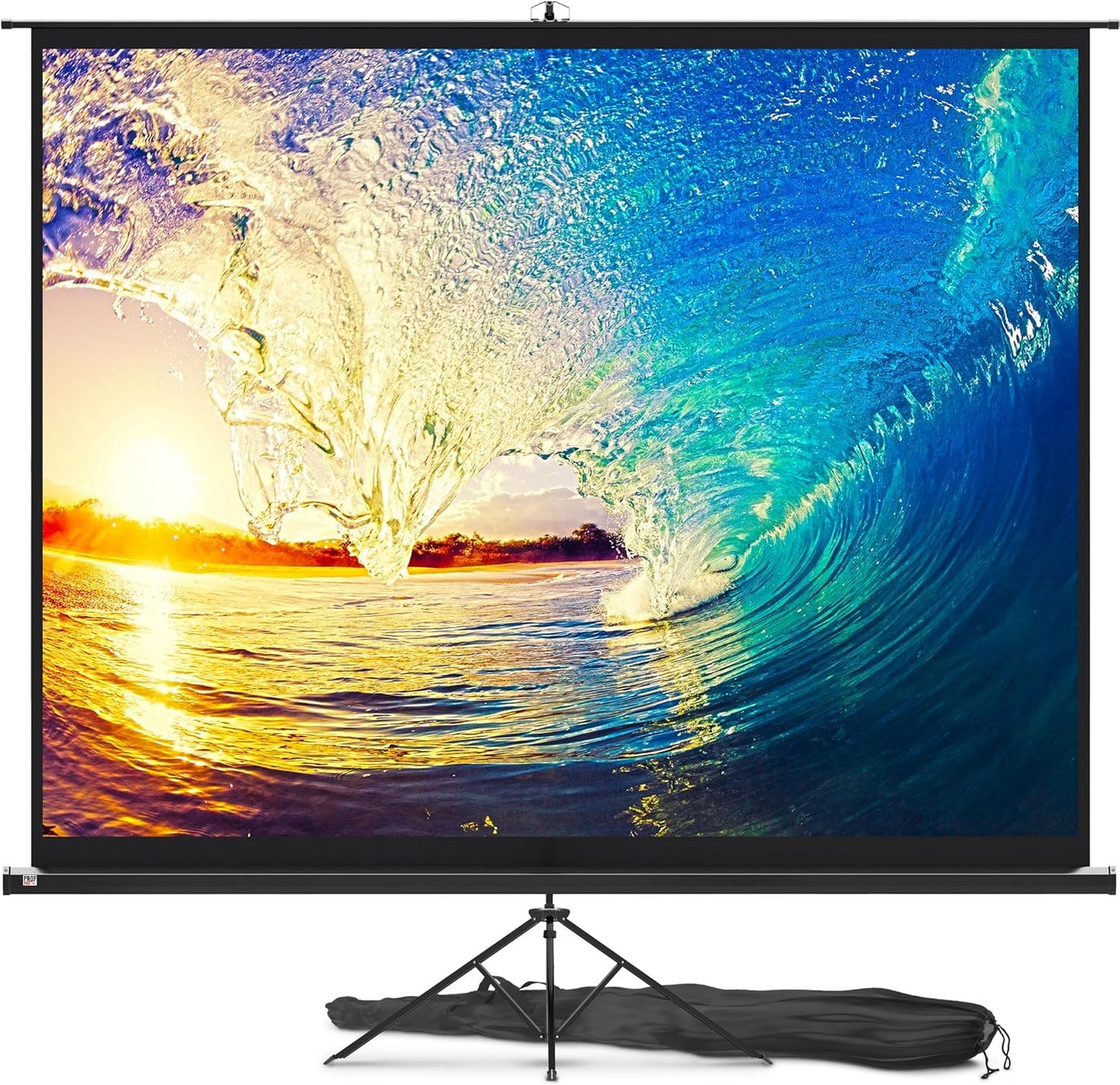 PropVue Projector Screen with Stand for Indoor and Outdoor Use