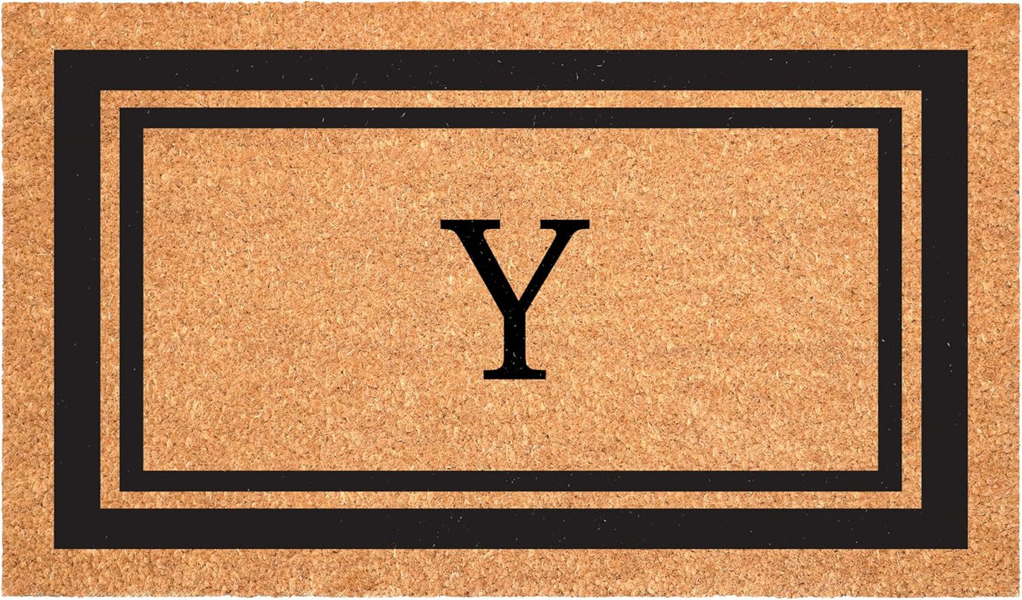 Calloway Mills Monogram Doormat 24in x 48in for All Seasons