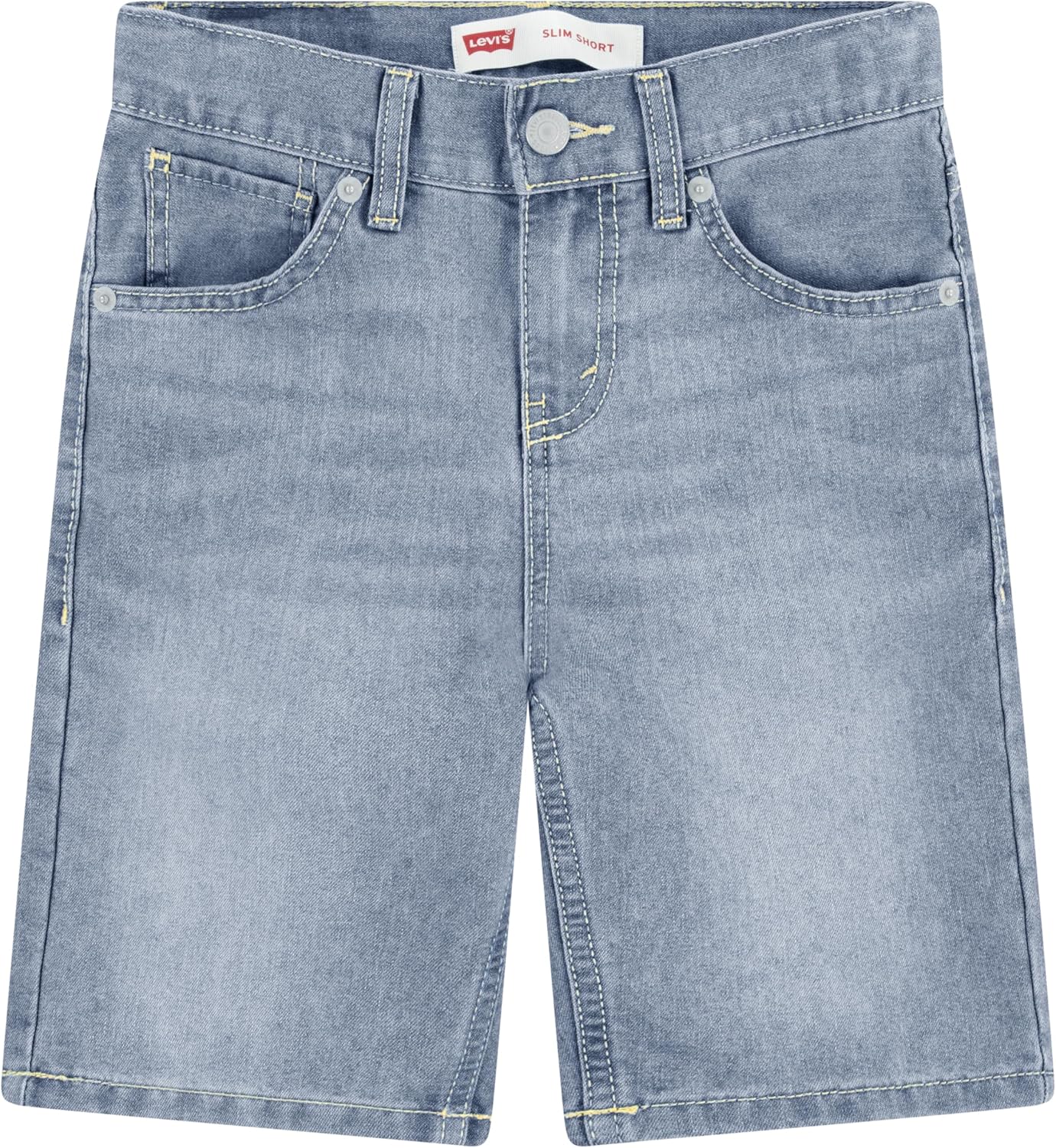 Levi's Boys' 511 Slim Fit Classic Denim Shorts for Summer Fun