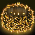 Dazzle Bright Warm White Christmas String Lights - 2000 LED, 164 ft