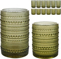 Vintage Hobnail Drinking Glasses Set of 12 for Every Occasion