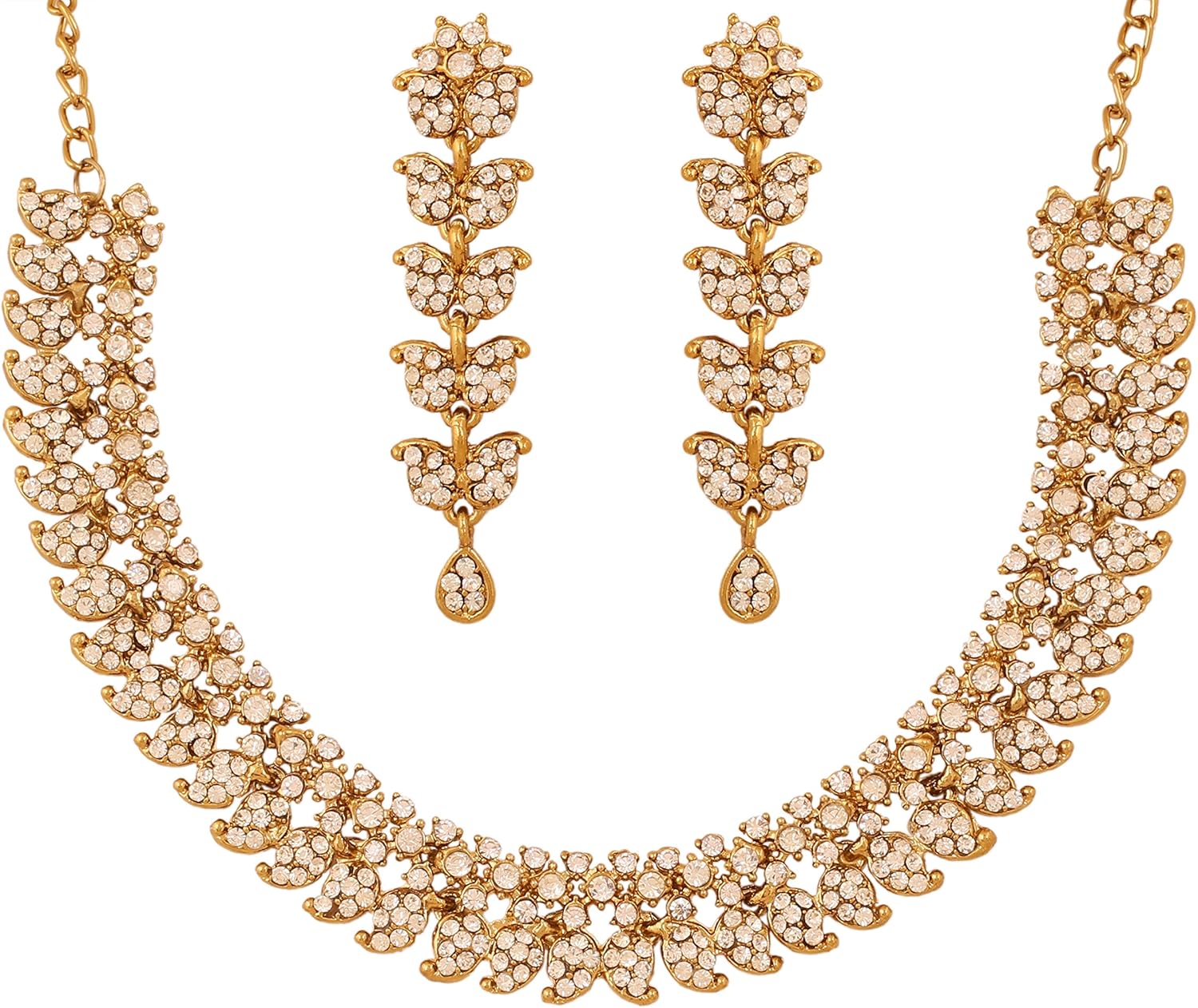 Touchstone Indian Wedding Jewelry Set for Glamorous Brides