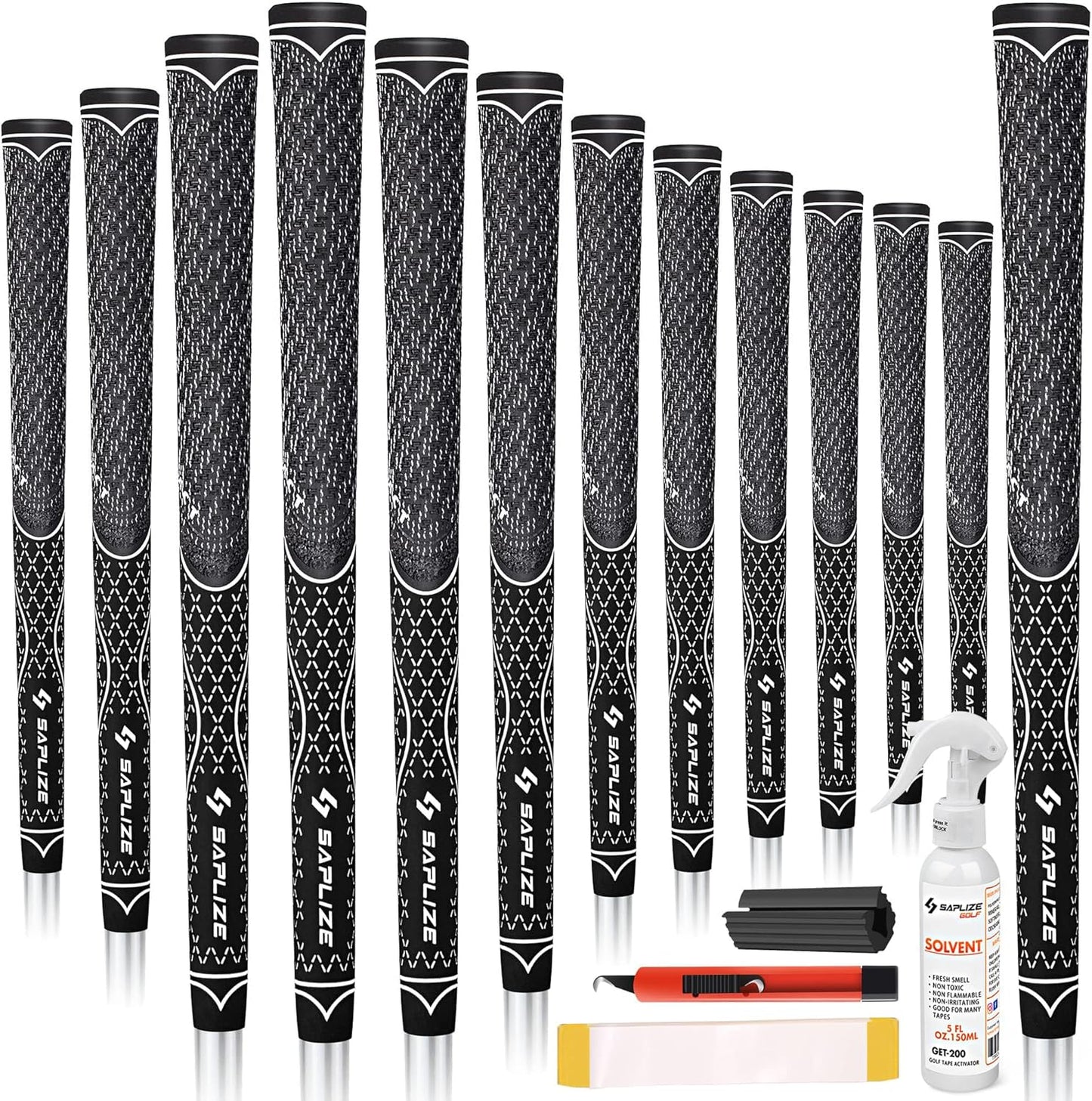 SAPLIZE Hybrid Golf Grips - Innovative Cross Corded Design