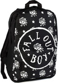 Fall Out Boy Backpack Rock Sax Rose Stamp Music Rucksack - Durable