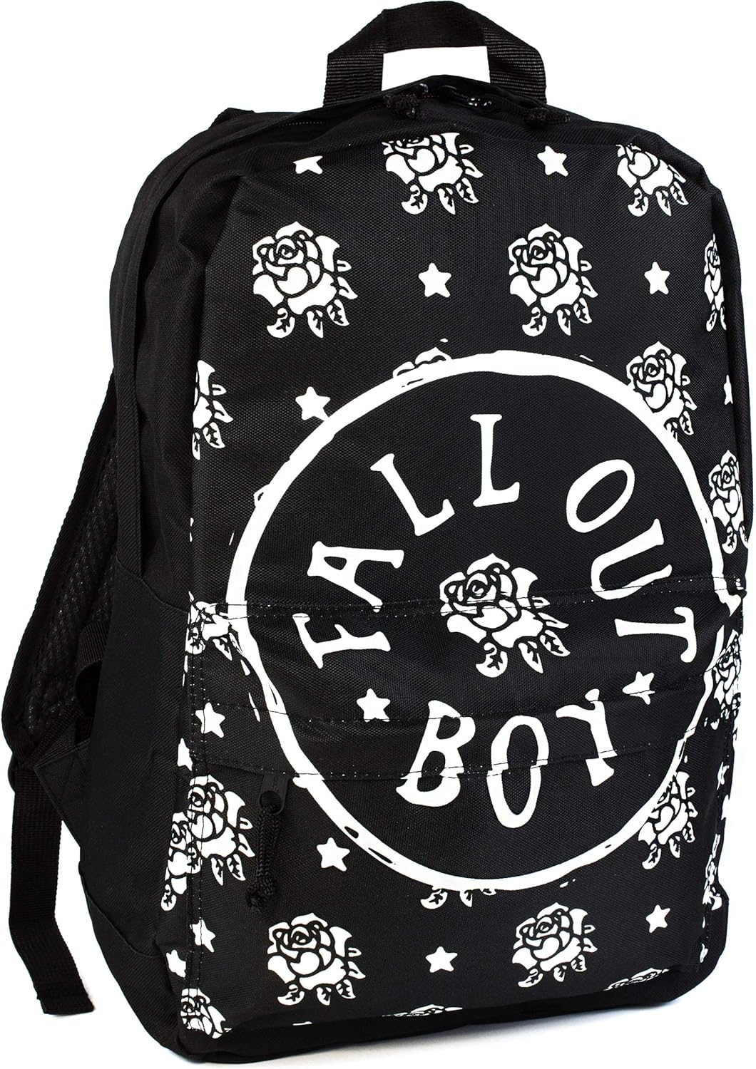 Fall Out Boy Backpack Rock Sax Rose Stamp Music Merchandise Rucksack