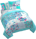 Lilo and Stitch 7-Piece Queen Comforter Set - Cozy Character Bedding