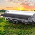 ShadePro RV Awning Fabric Replacement Charcoal Fade - 21 ft