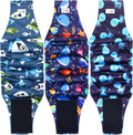 Reusable Dog Diapers Male 3Pcs - Washable High Absorbency Belly Bands