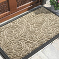 Large Door Mat Outside Entrance 36x24 - Heavy Duty Non-Slip Doormat