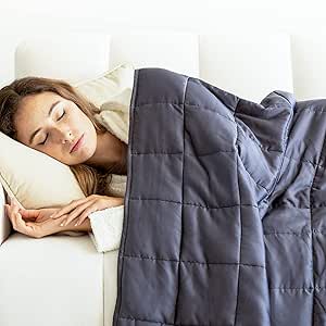 Luna Weighted Blanket Cotton Cooling for All Seasons Comfort