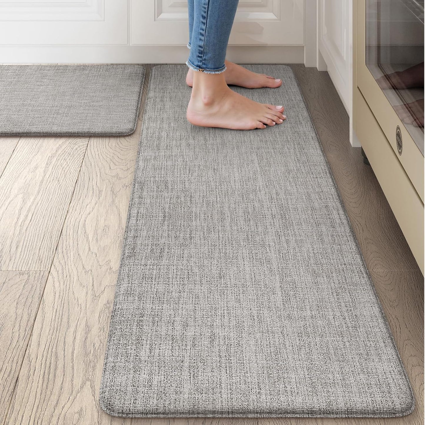 Collive Kitchen Mats Cushioned Anti Fatigue for Comfort and Safety