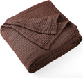 100% Cotton Muslin Throw Blanket 108 in x 90 in King Size