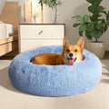Calming Donut Dog Bed & Cat Bed - Cozy Anti-Anxiety Cuddler