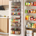 9-Tier Spice Rack Organizer for Pantry Door - Extra Large Capacity