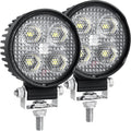 3 inch LED Light Pods 48W 5500lm Round Off Road Lights - Wide Flood