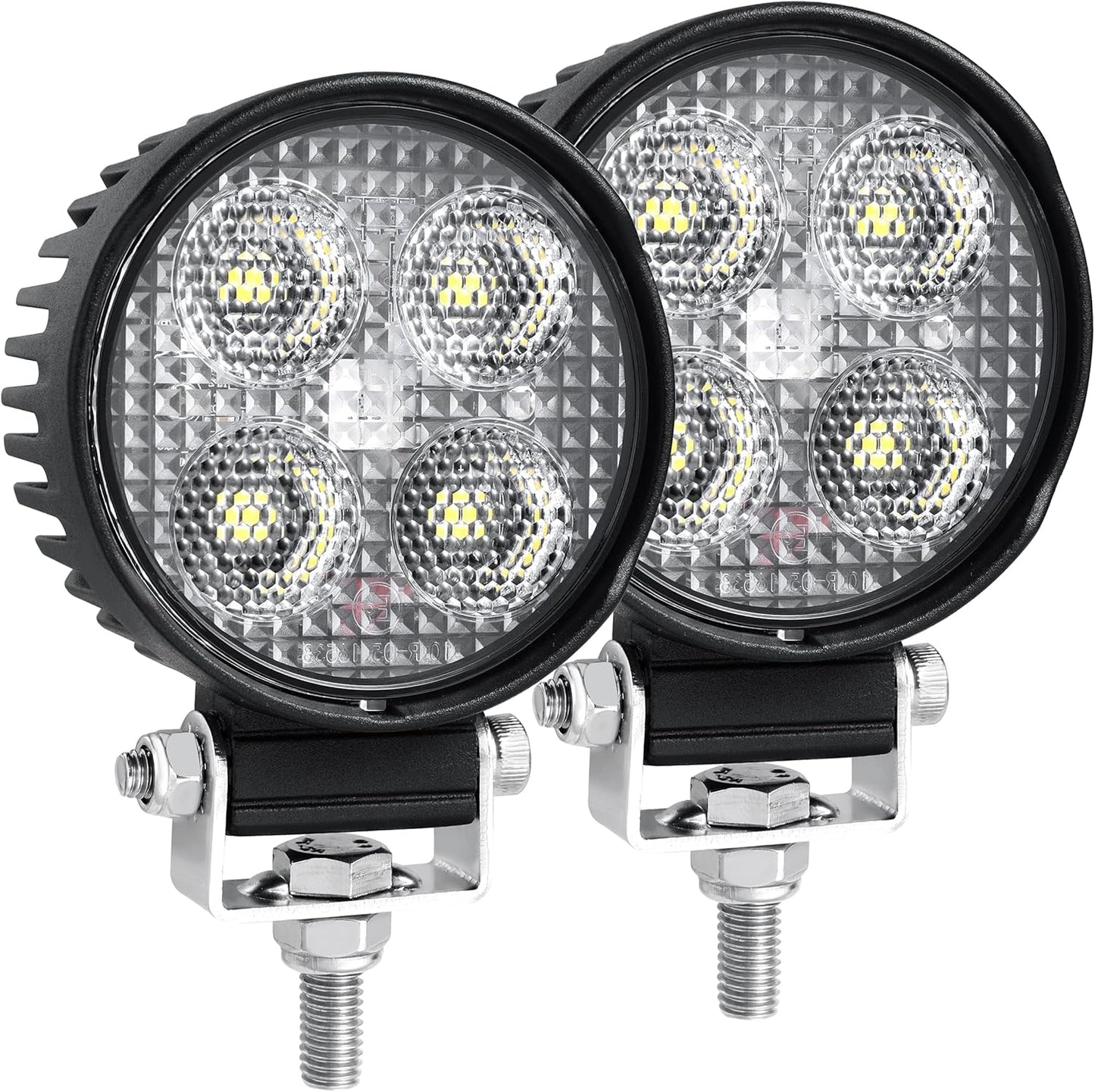3 Inch LED Light Pods for Off Road Vehicles - Ultra Bright 5500lm