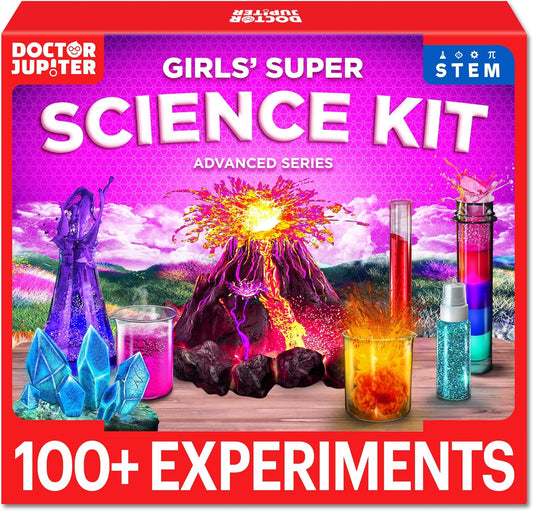 Super Science Kit for Girls | 100+ Experiments | STEM Toy