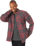 Wrangler Authentics Men's Sherpa Lined Shirt Jacket - Warm, Durable