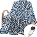 Electric Blanket Heated Full Size 72x84 - Ultra Soft Flannel Throw