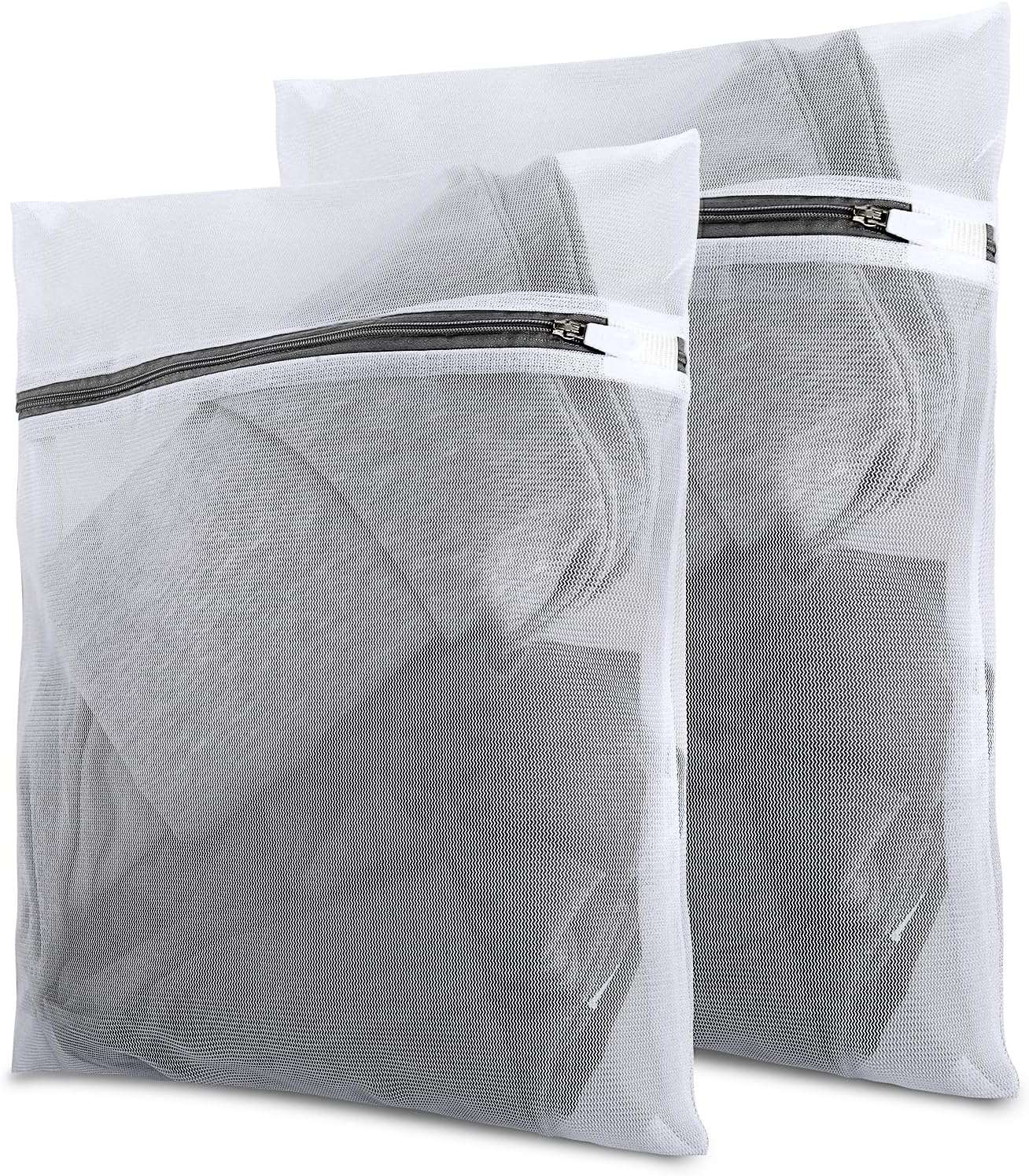 Sturdy Zippered Laundry Bags - Protect Delicates!