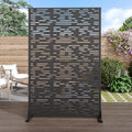 Casaphoria 72in x 47in Metal Privacy Screen - Decorative Outdoor