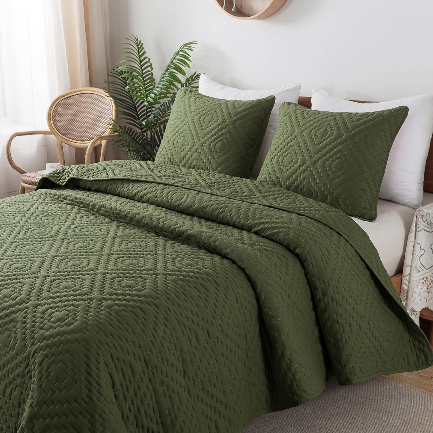 Oversized California King Size Quilt Set for All Seasons