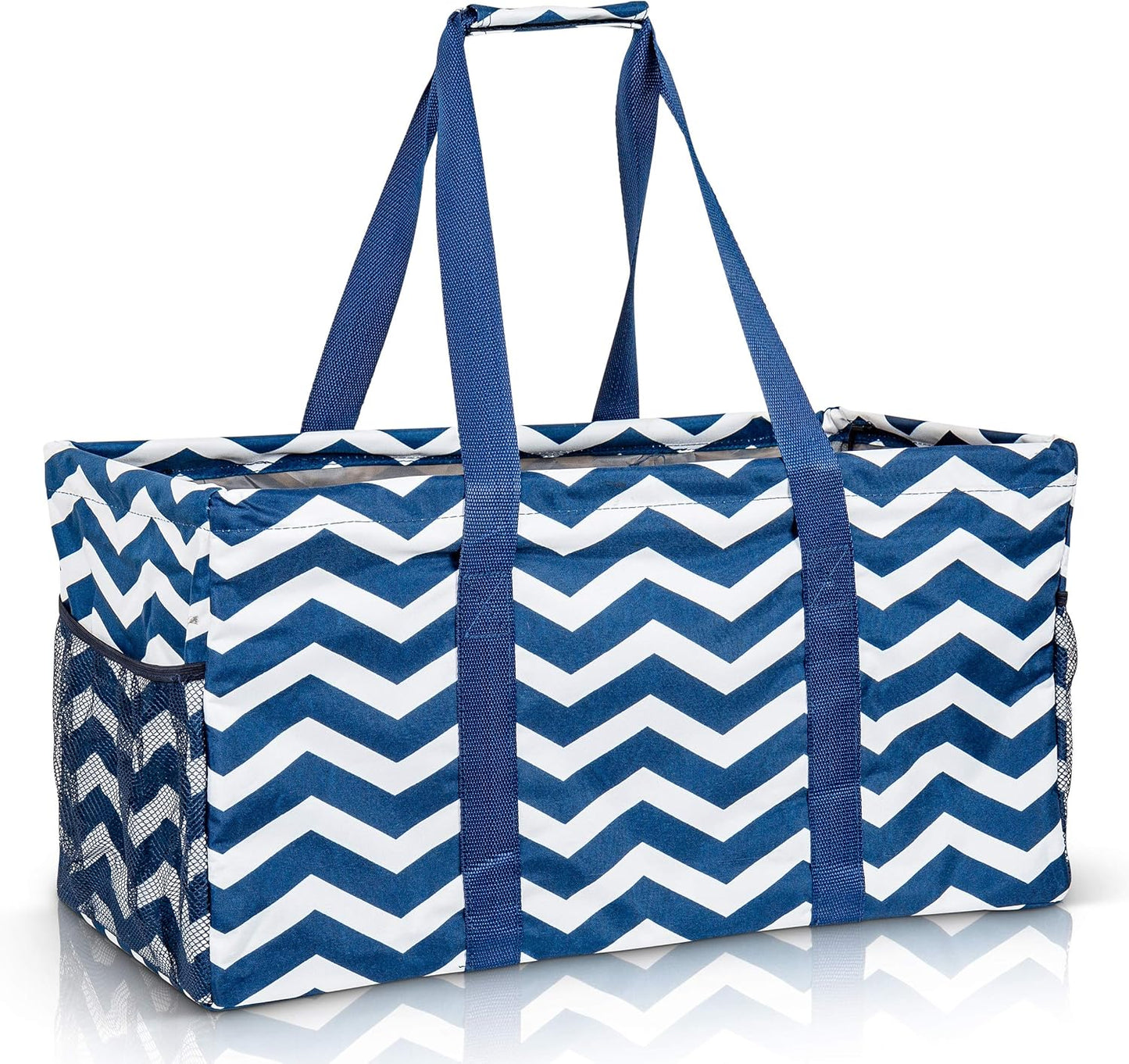 Extra Large Utility Tote Bag for Beach, Pool, and Storage
